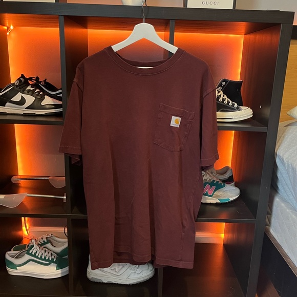 Carhartt Other - Maroon carhartt tee